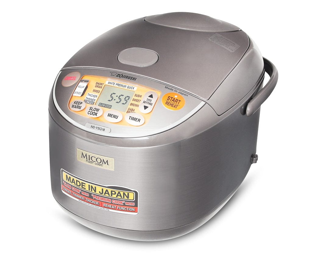 Zojirushi Electronic Rice Cooker/ Warmer 1.8 Ltr- Stainless Brown
