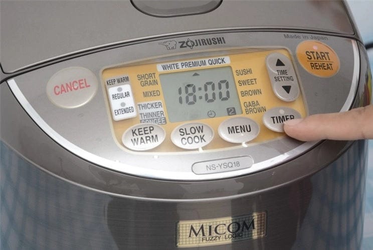 Zojirushi Electronic Rice Cooker/ Warmer 1.8 Ltr- Stainless Brown