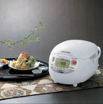 Zojirushi 1.0L - Premium White Electronic Rice Cooker/ Warmer