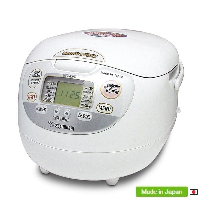 Zojirushi 1.0L - Premium White Electronic Rice Cooker/ Warmer