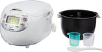 Zojirushi 1.8L - Premium White Electronic Rice Cooker/ Warmer