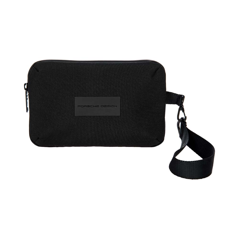 Piccola borsa per accessori per telefoni cellulari, cavi di ricarica, ecc. La pochette può essere portata come moderna borsa da uomo o come complemento agli zaini Urban Eco.
