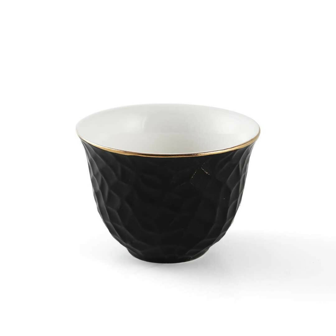 Decopor Porcelain 12 Piece Cawa Cup Set 60 ml