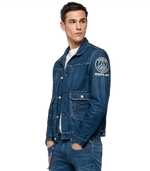 REPLAY PSG BRIGHT BLUE JACKET