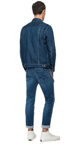 REPLAY PSG BRIGHT BLUE JACKET