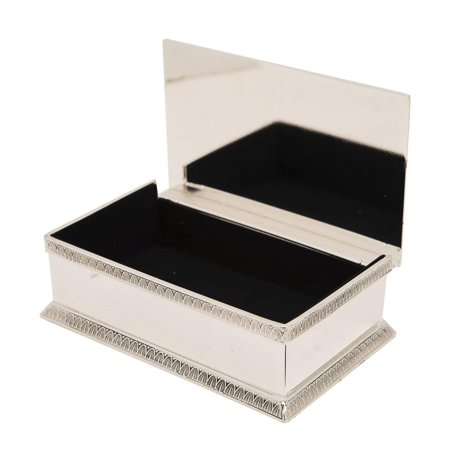 SILVER PLATED CANDY BOX