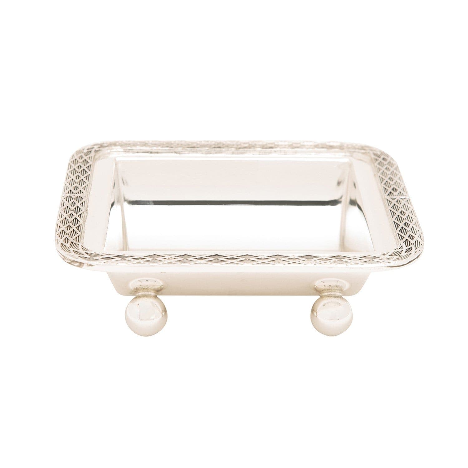 SILVER PLATED OBLONG DISH