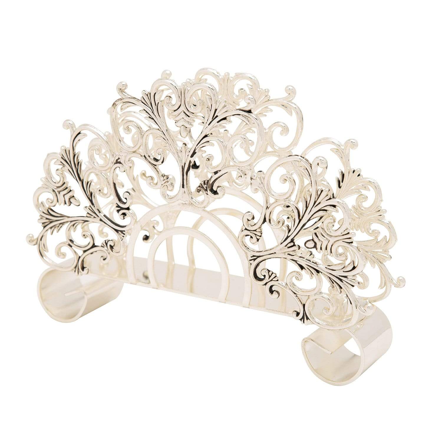 SILVER PLATED NAPKIN HOLDER