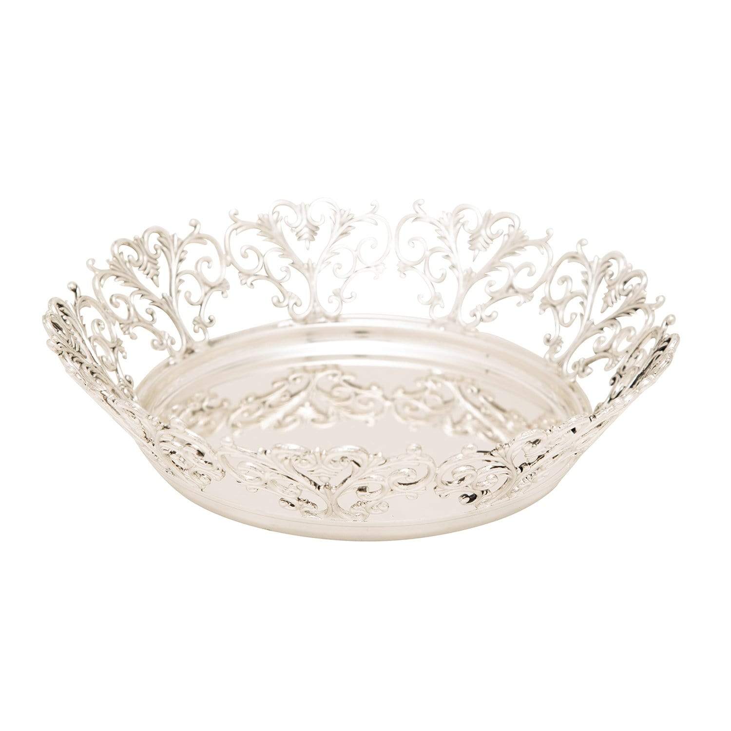 SILVER PLATED ROUND BOWL