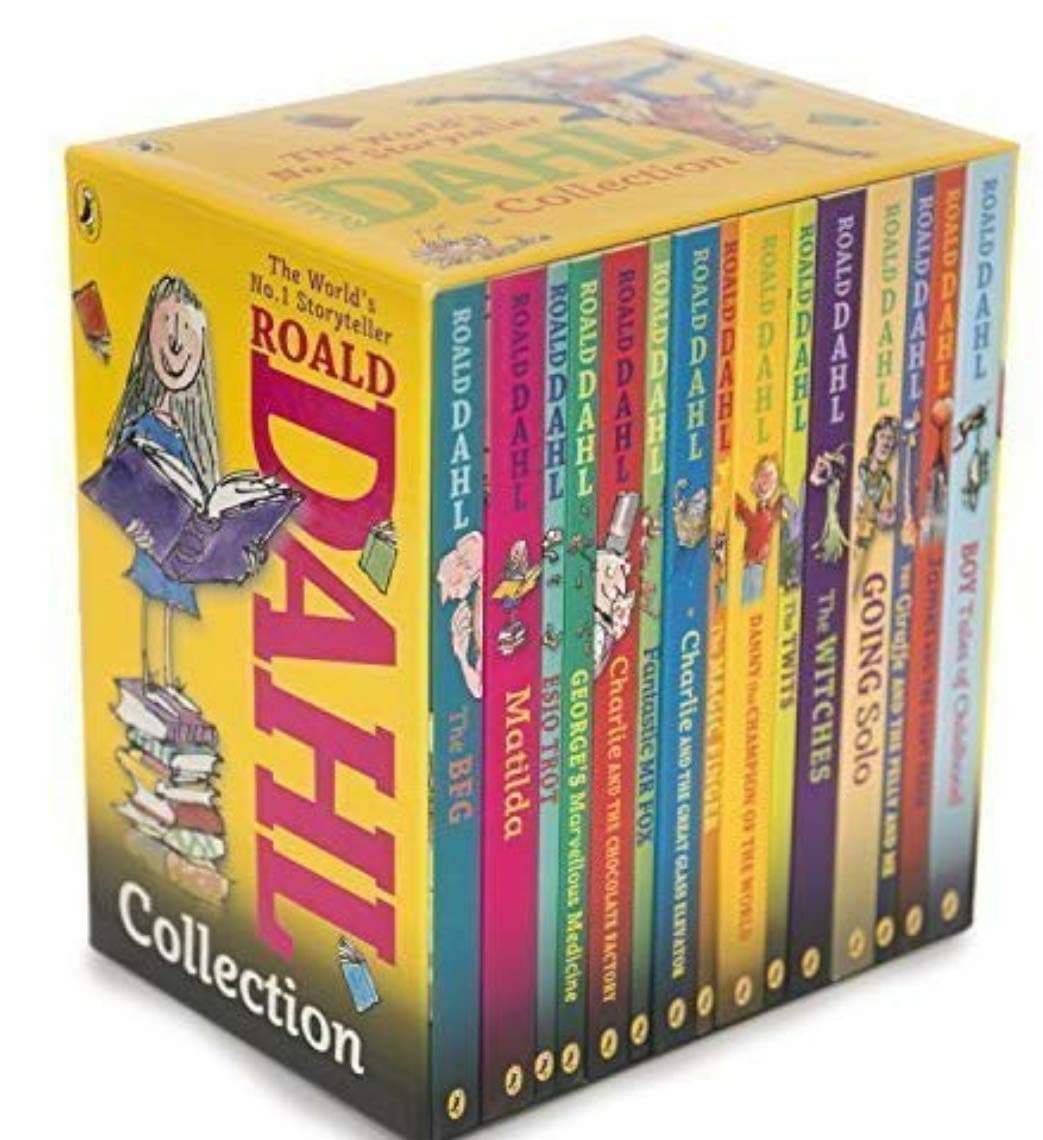 Roald Dahl 15-Book Boxed Set