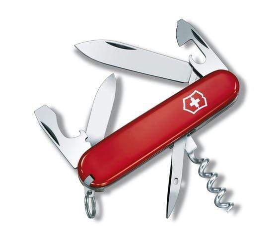 فيكتورينوكس سكين الجيش السويسري السياحية الأحمر مع 12 وظيفة - 0.3603