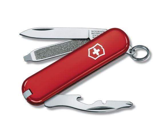 VICTORINOX SWISS ARMY KNIFE RALLY RED WITH 9 FUNCTIONS - 0.6163