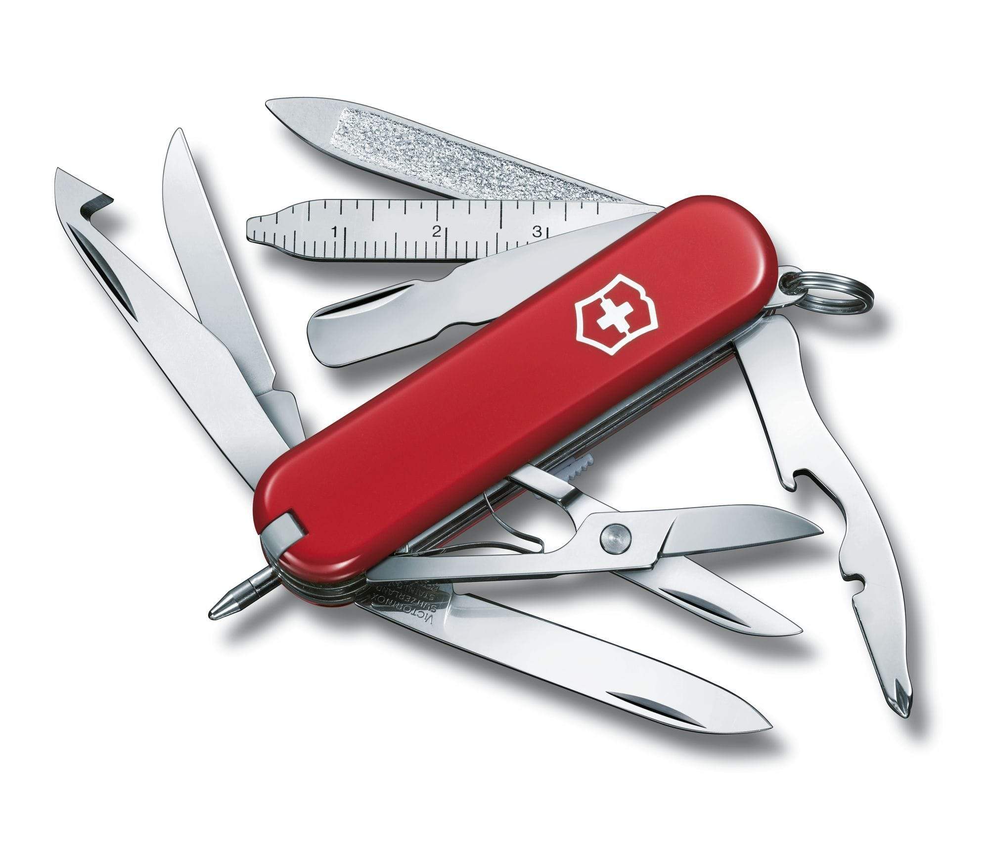 VICTORINOX SWISS ARMY KNIFE KNIFE MINICHAMP RED - 0.6385