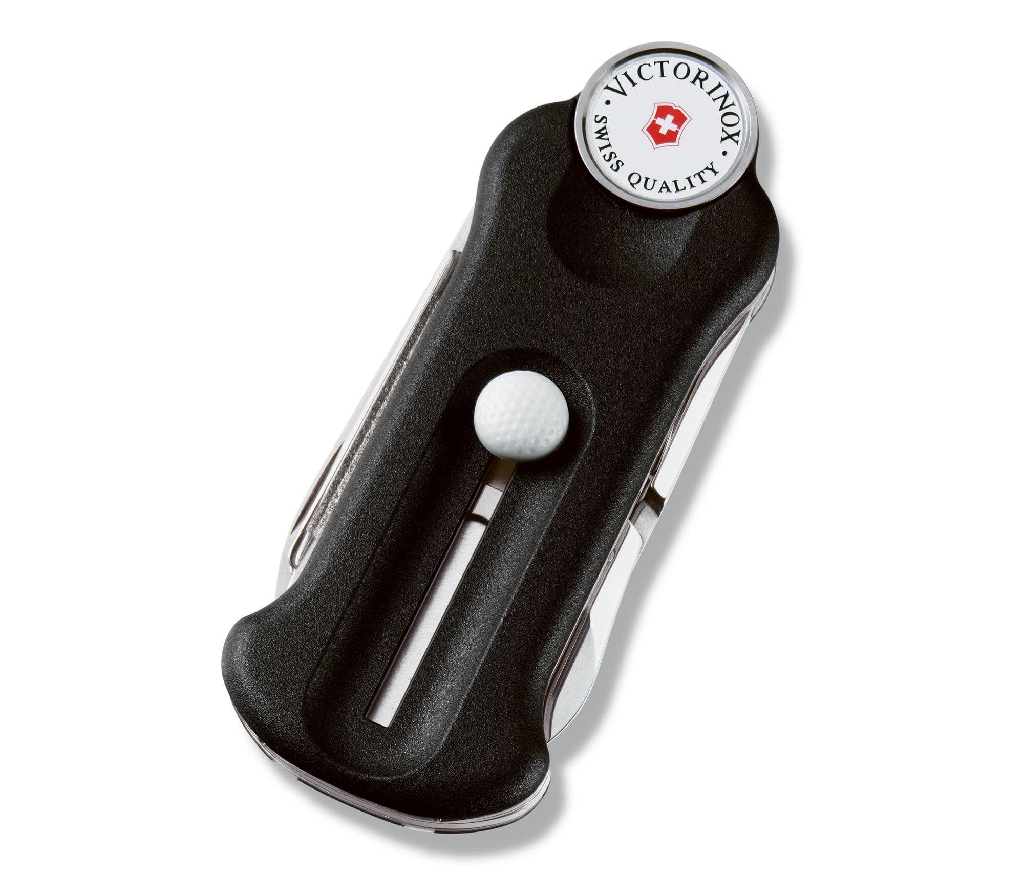 Victorinox Swiss Army Knife Golf Tool 91mm Black With 10 Functions - 0.7052.3