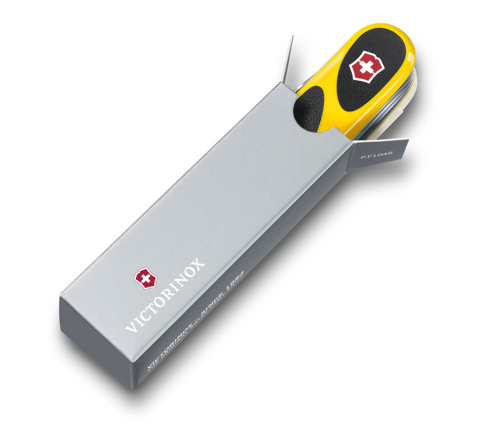 Victorinox Swiss Army Knife Evogrip S18 85mm Yellow/Black With 15 Functions - 2.4913.SC8