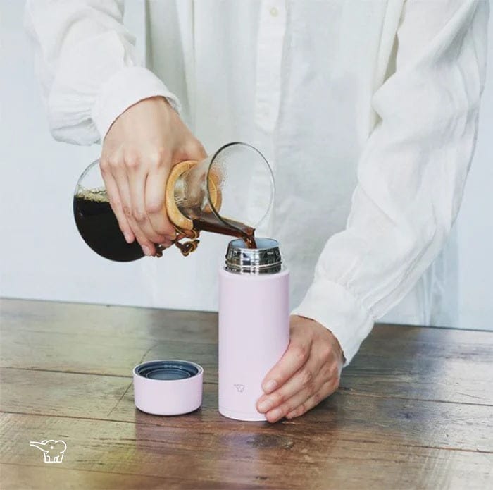 Zojirushi Stainless Steel Vacuum Bottle 0.48L - Pale Orchid