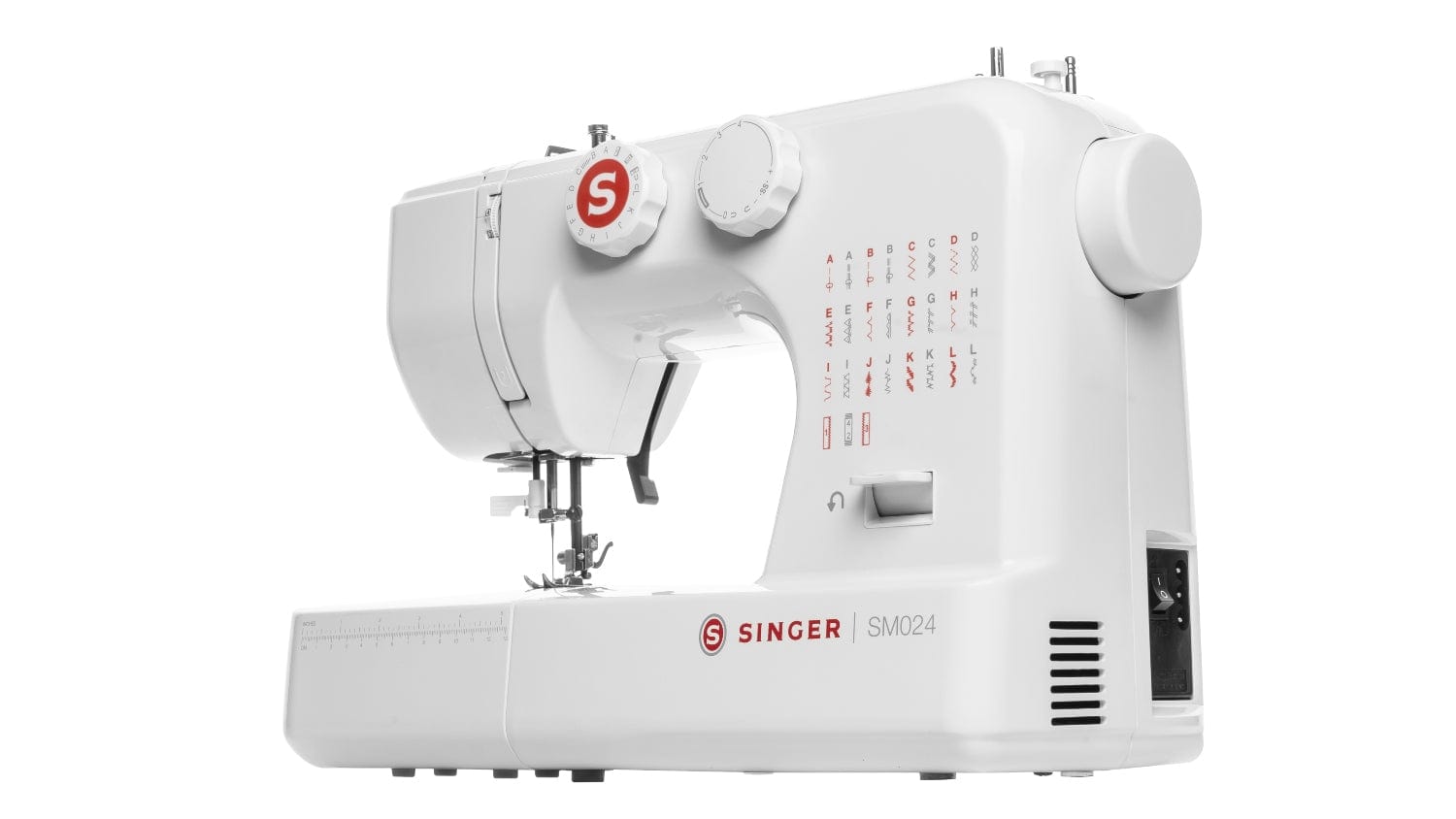 Singer Domestic Sewing Machine Red -Sm024