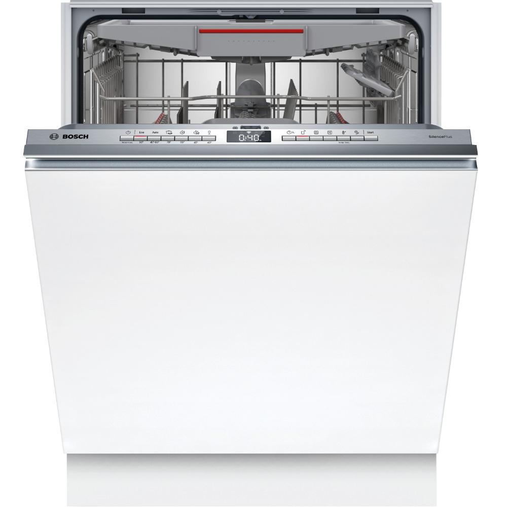 Bosch Series 4 Fully-Integrated Built- In Dishwasher, 60 cm, 6 Programmes, HomeConnect for Remote Monitoring and Control, SMV4HMX65M