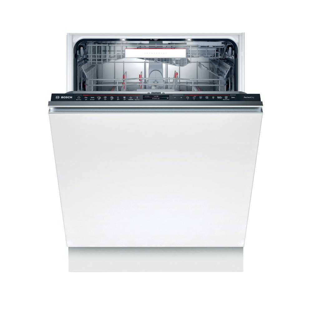 Bosch Series 8 Built-in Fully-integrated dishwasher, with 13 Place Settings, Display, touch buttons, HomeConnect-Remote Monitoring and Control 60 cm-SMV8ZDX48M 1 Year Manufacturer Warranty