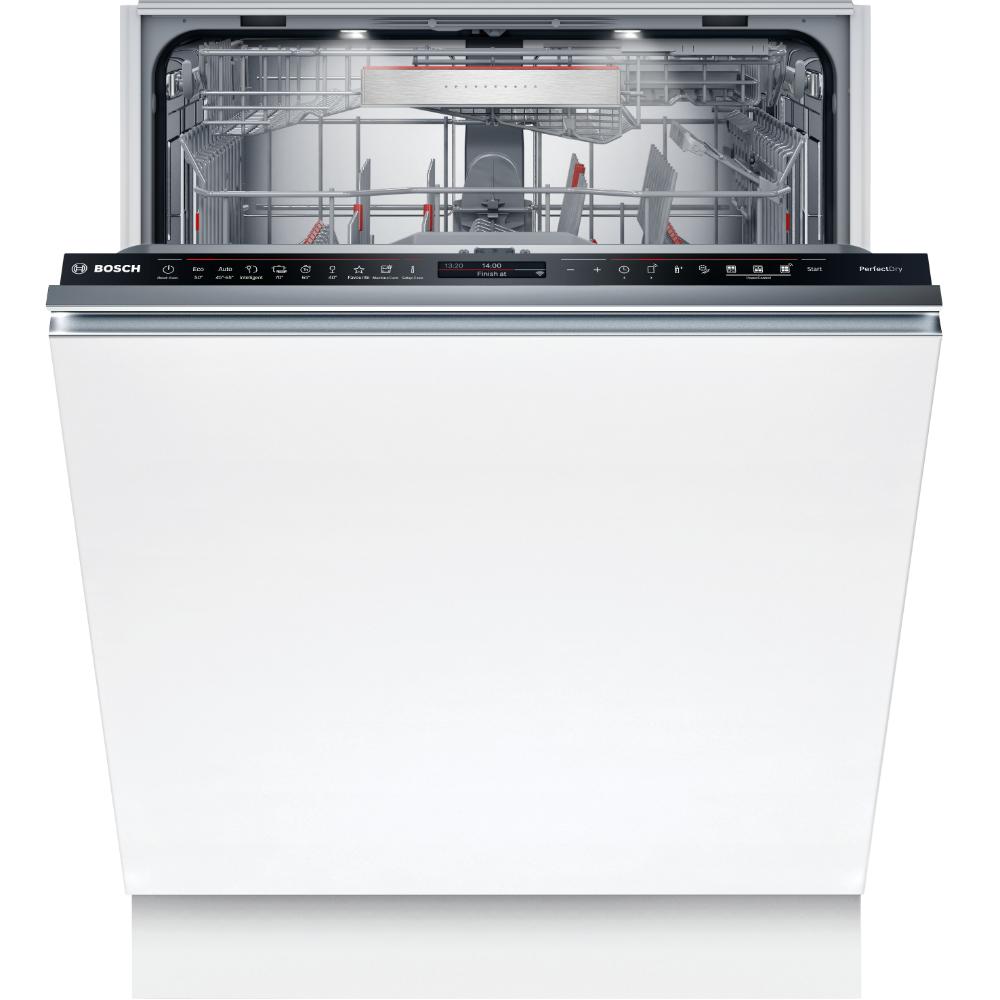 Bosch Series 8 Fully-Integrated Dishwasher 60 cm, HygienePlus, Pretreatment, Remote Start, Display, Touch Buttons, Home Connect Via Wlan, SMV8ZDX86M, 1 Year Manufacturer Warranty