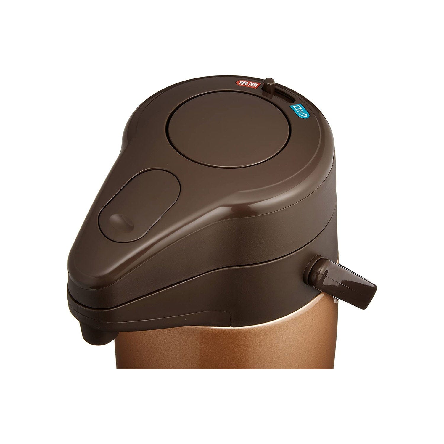 Zojirushi Airpot Stainless Steel Beverage Dispenser, 2-2 Ltr Capacity, Beige Gold