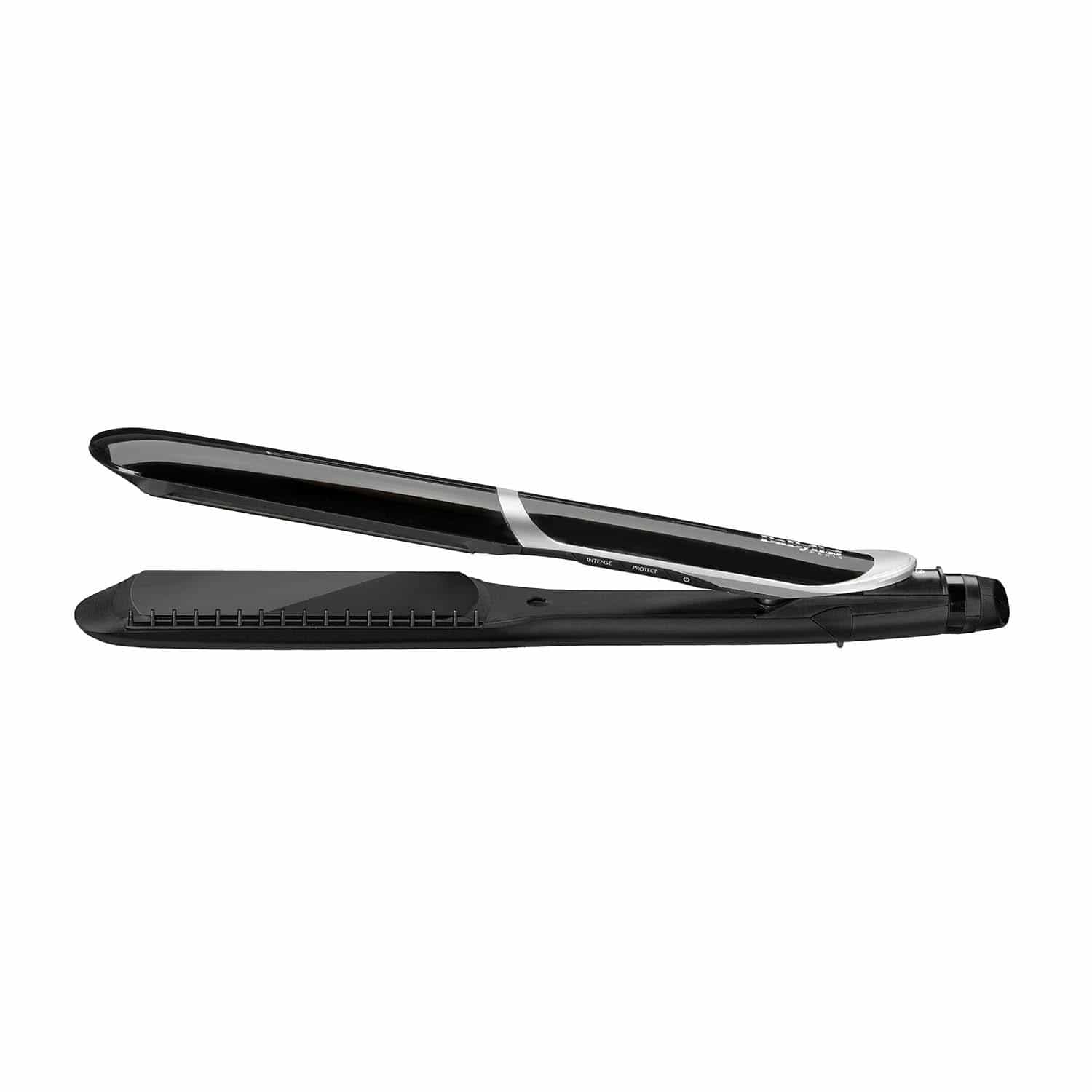 BaByliss Sleek Control Hair Straightener For Women | Built-in 35mm Elongated Tourmaline Ceramic Plates | 6 Adjustable Heat Settings From 140-235°C | Removable Comb & Auto Shut Off | ST397SDE (Black)