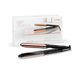 BABYLISS STRAIGHTENER 25MM TITANIUM PLATES 5TEMP ROSE GOLD BLACK  - ST250SDE
