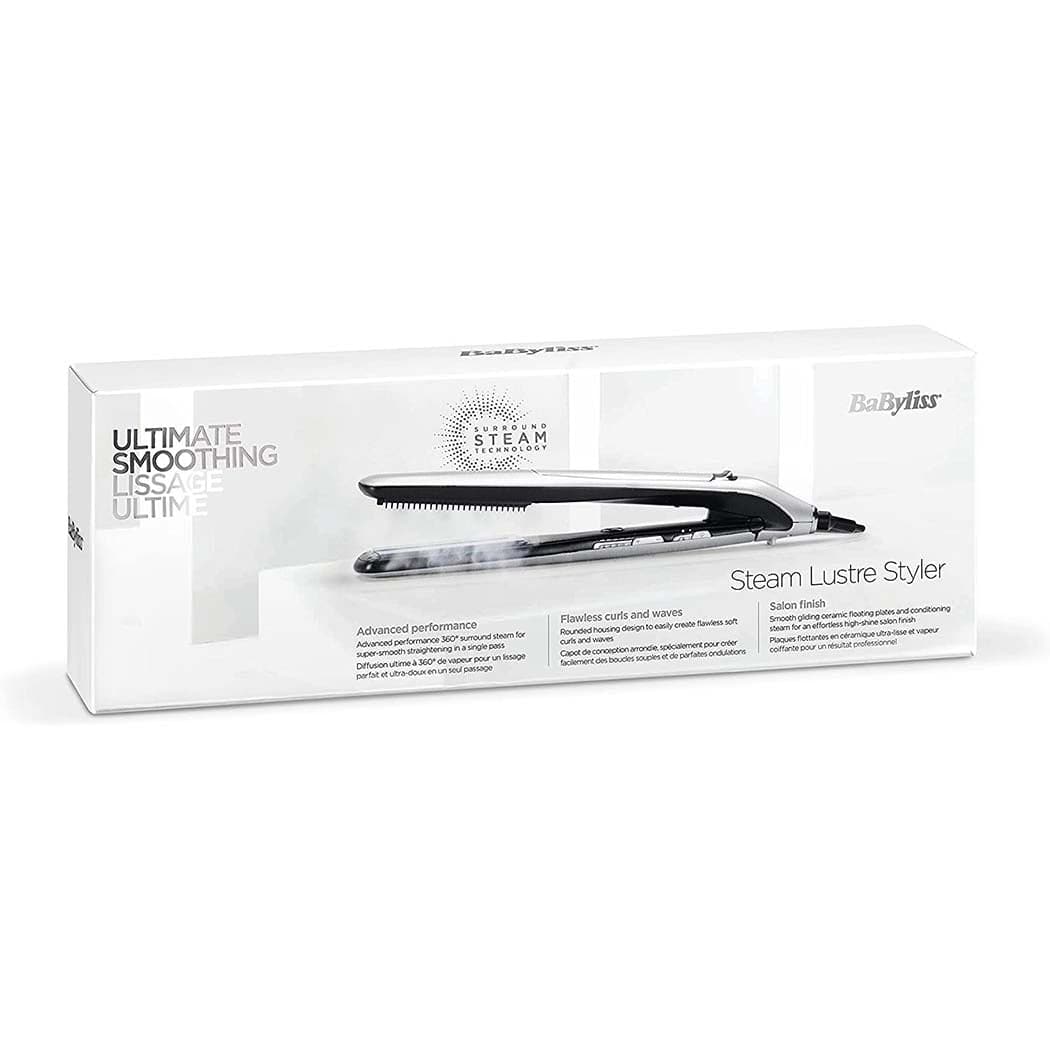 BaByliss Straightener Steam Luster Styler 36mm