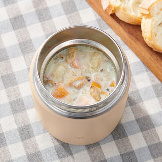 Zojirushi Stainless Steel Food Jar 0.3L-Beige.