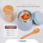 Zojirushi Stainless Steel Food Jar 0.4L- Beige.