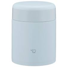 Zojirushi Stainless Steel Food Jar 0.4L- Ice Gray.