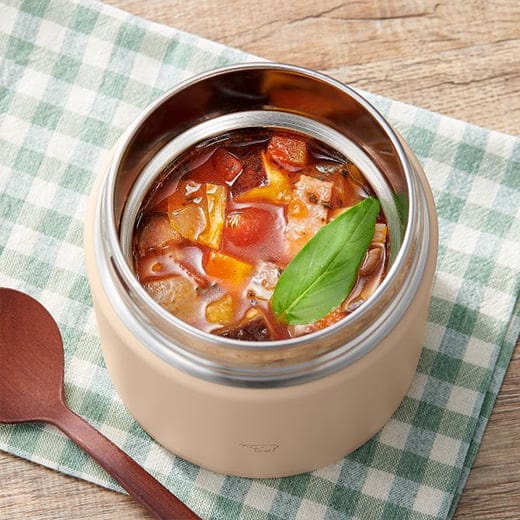 Zojirushi Stainless Steel Food Jar 0.52L-Beige.