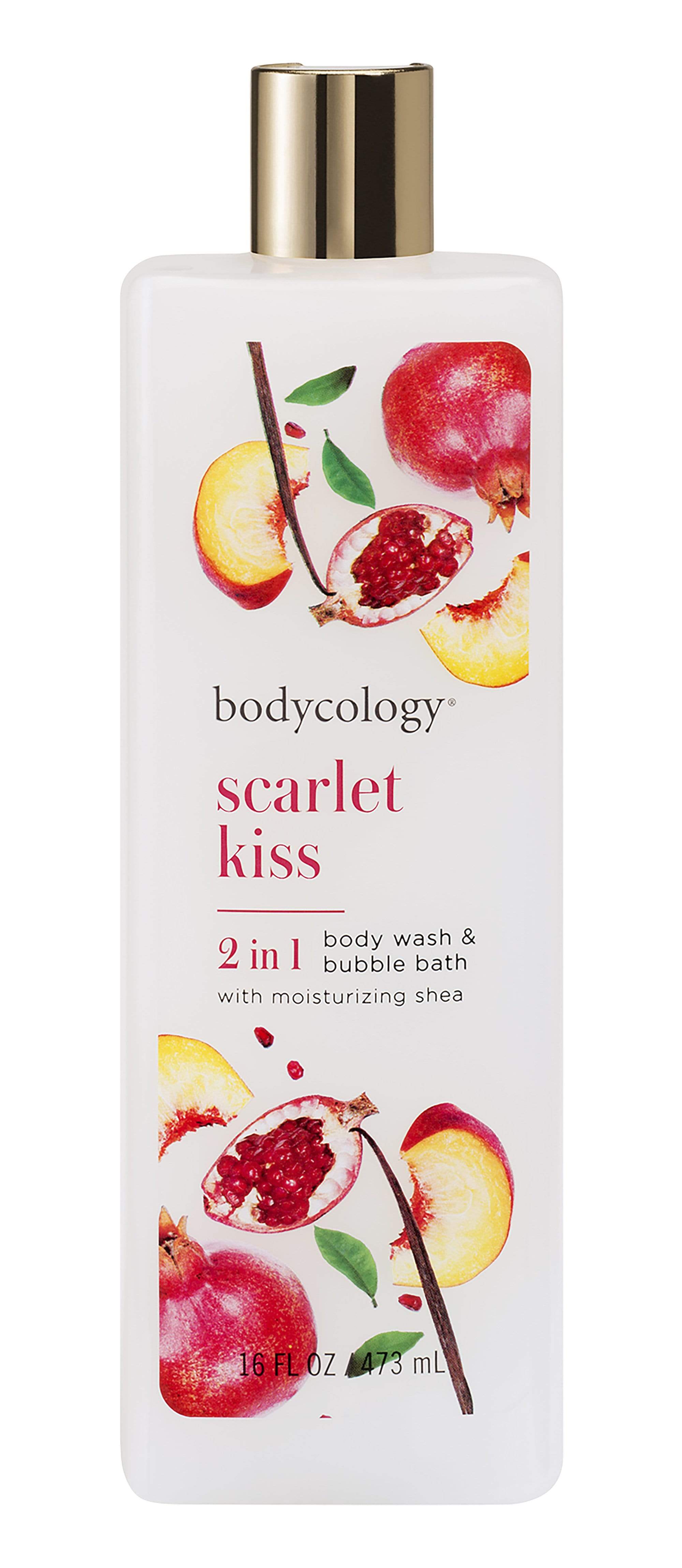 Bodycology Scarlet Kiss Moisturizing Body Wash Shower Gel 473 Ml1021204Pk
