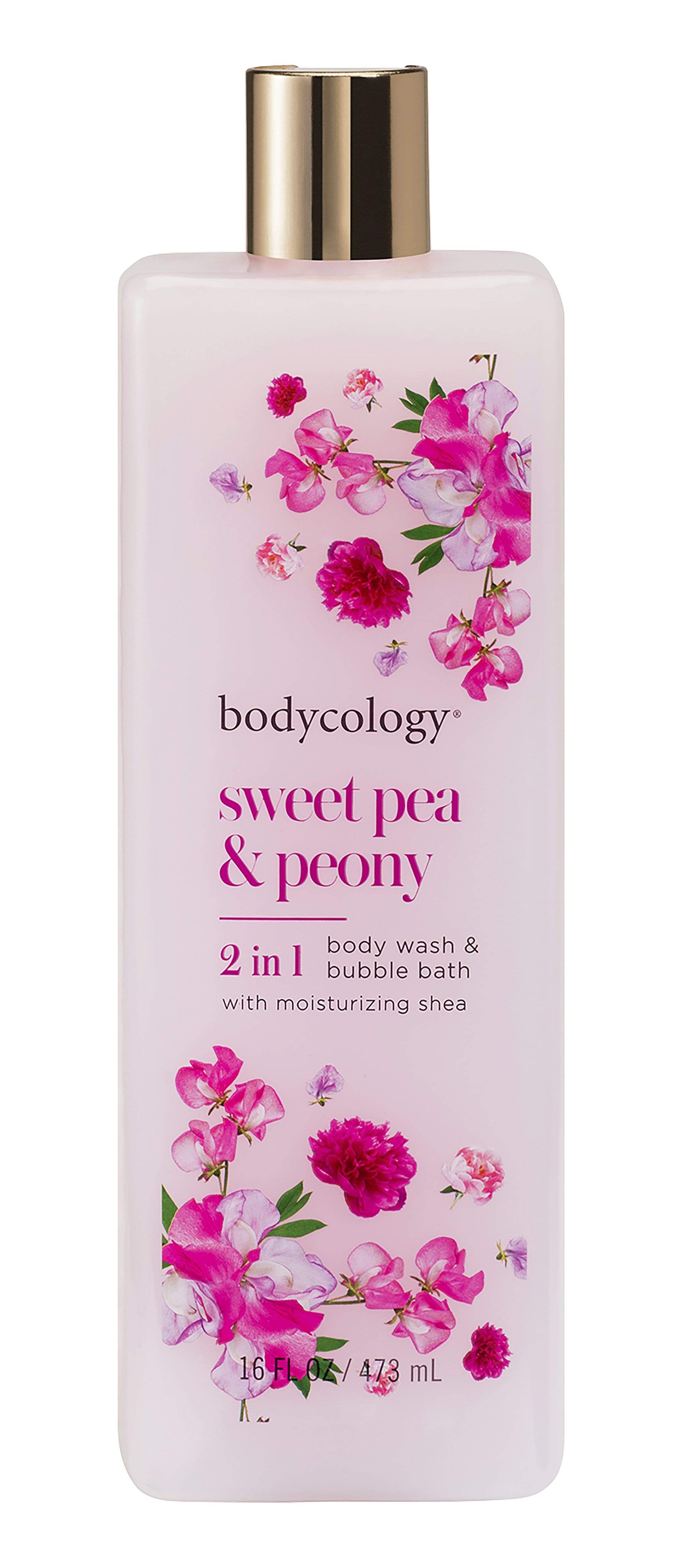 Bodycology Sweet Pea & Peony Moisturizing Body Wash Shower Gel 473 Ml1035914Pk
