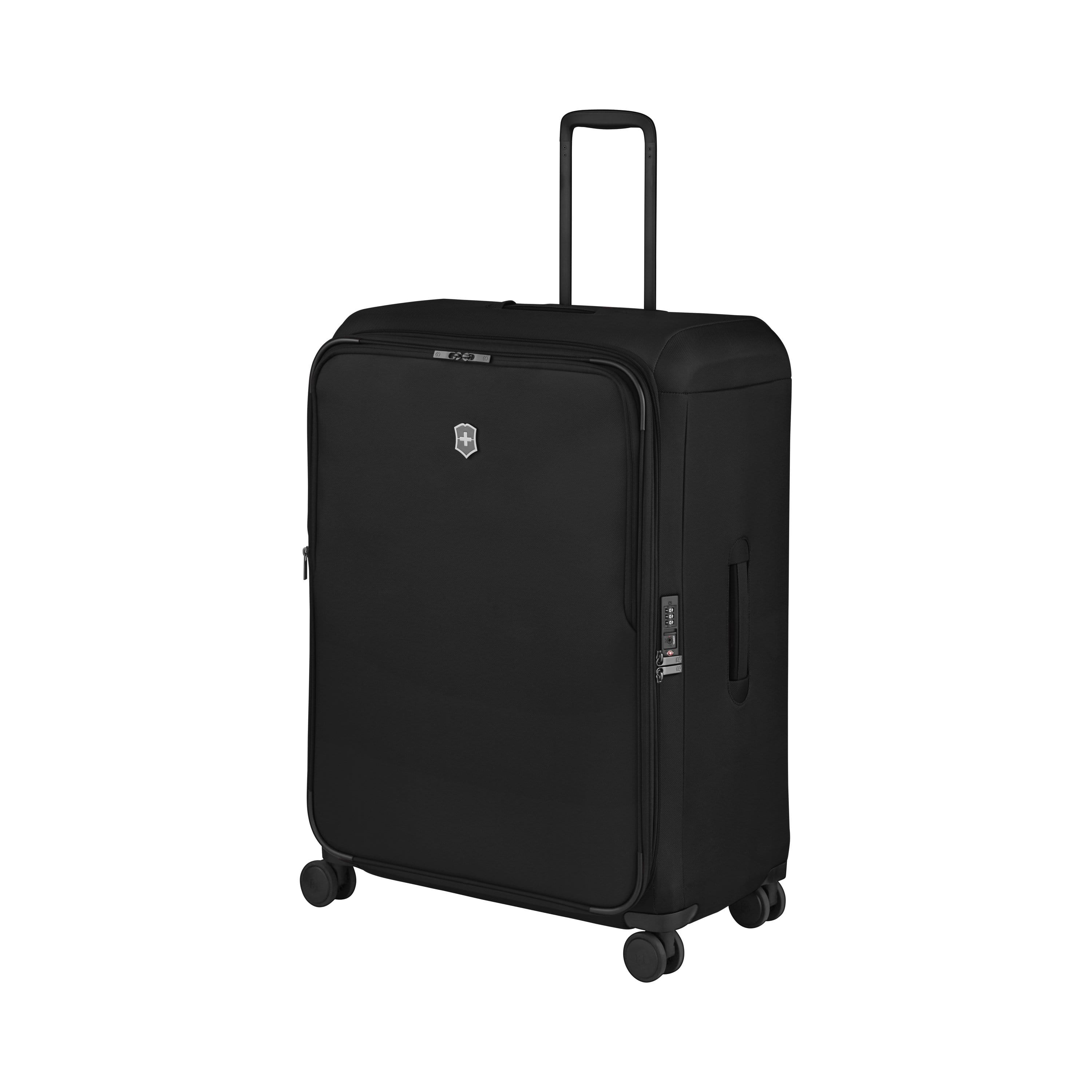 Victorinox Connex 79cm Large Softcase Expandable Check-In Luggage Trolley Black - 610972