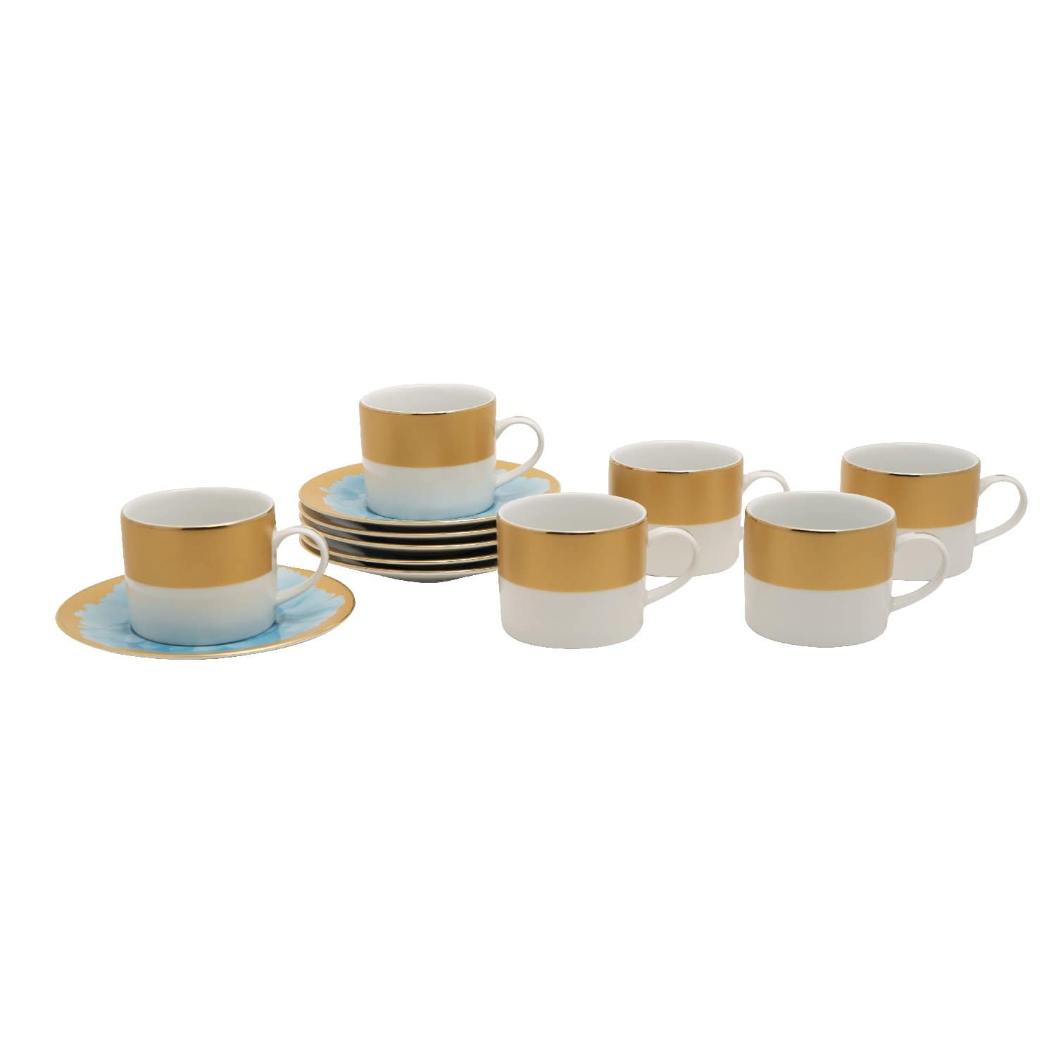 ALICIA 6+6 COFFEE CUP AND SAUCER