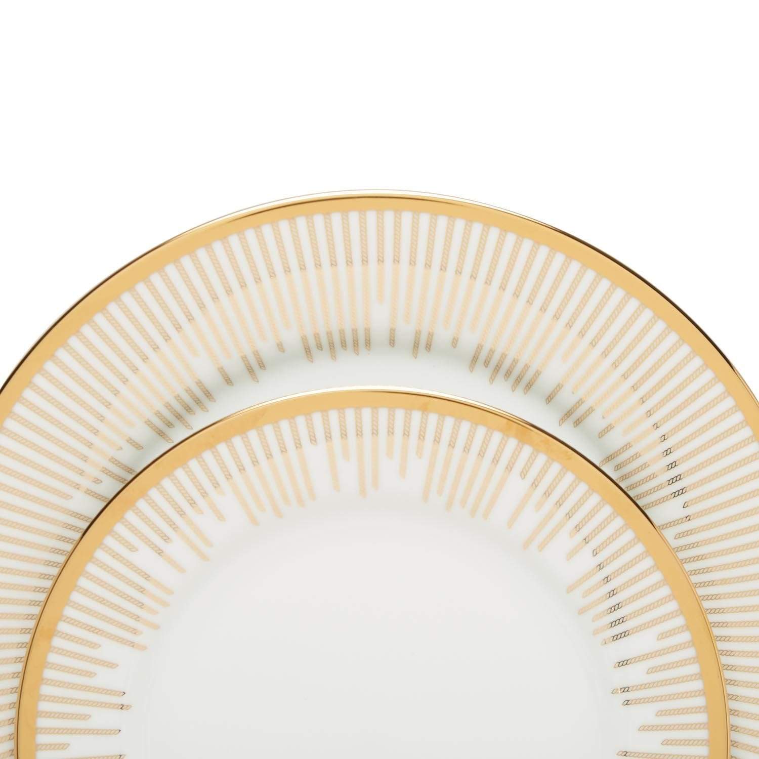 Dankotuwa Kane Gold 24Pc Dinner Set - Kane-24Ds