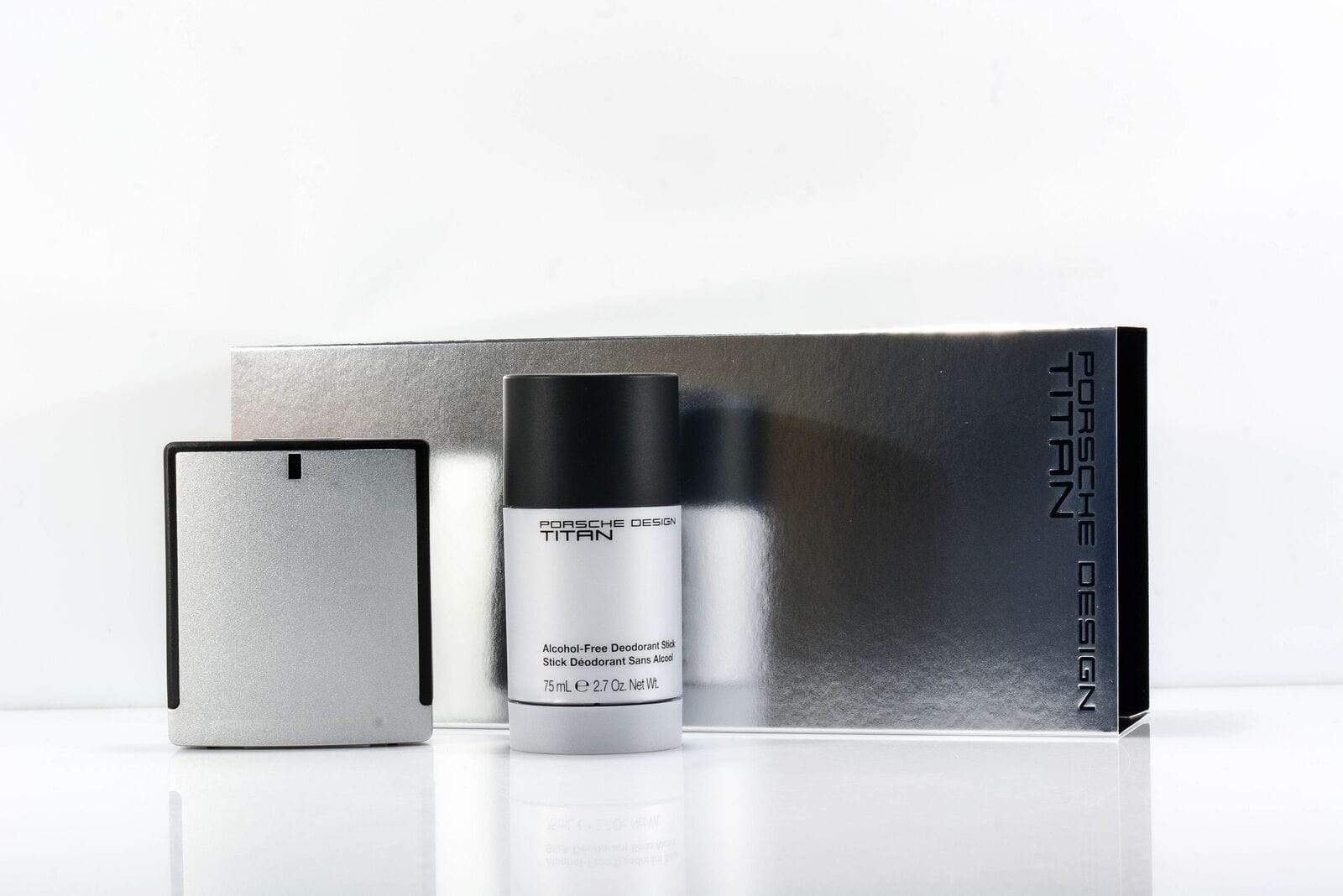 PORSCHE DESIGN TITAN GIFT SET EDT SPRAY 50ML &DEODORANT STICK 75 ML - PORSET810506