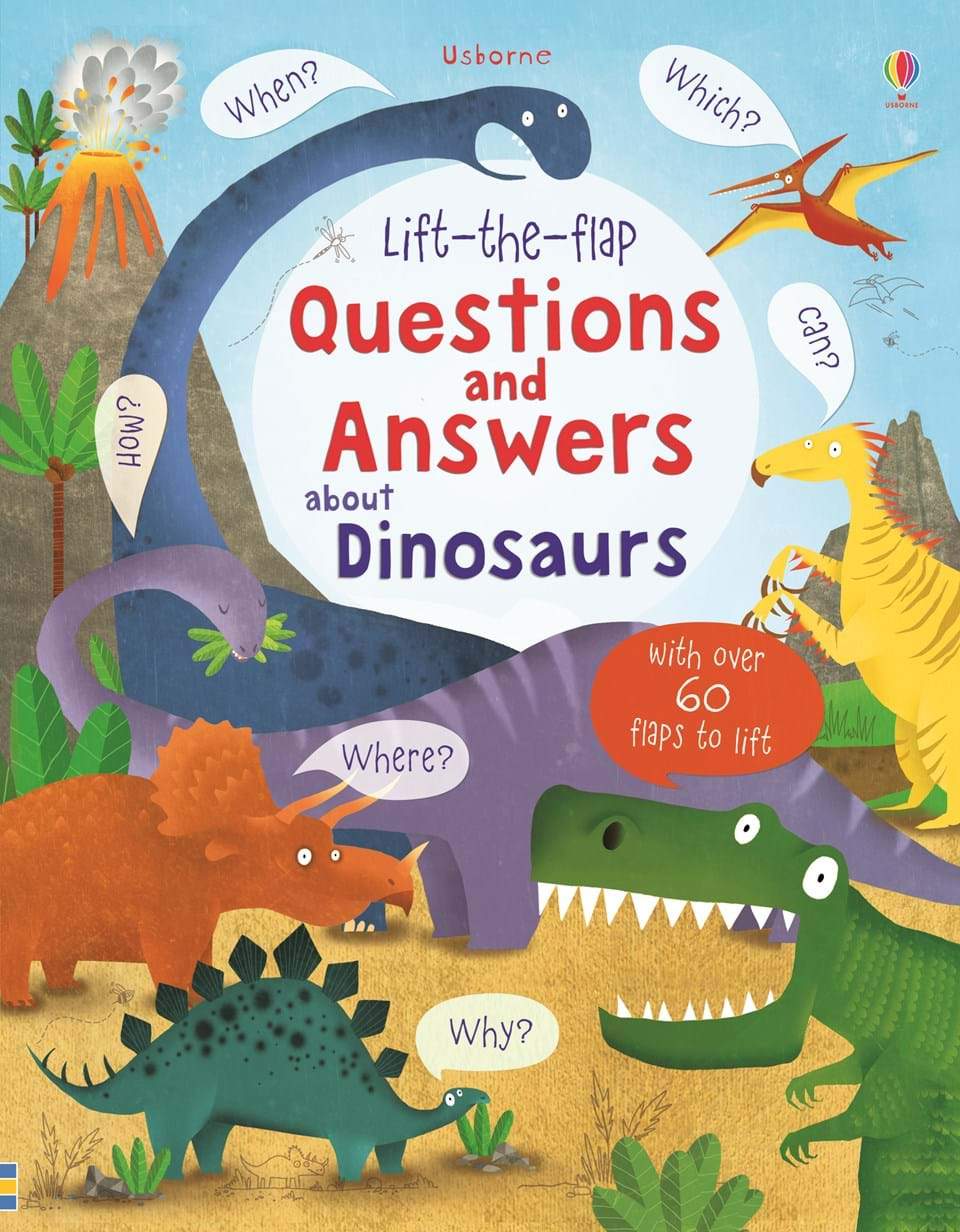 LIFT-THE-FLAP QUESTIONS AND ANSWERS ABOUT DINOSAURS - Jashanmal Home