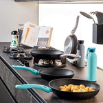 Tognana I Love The Planet Aluminium Bottle With 2 Frying Pans Set, Grey