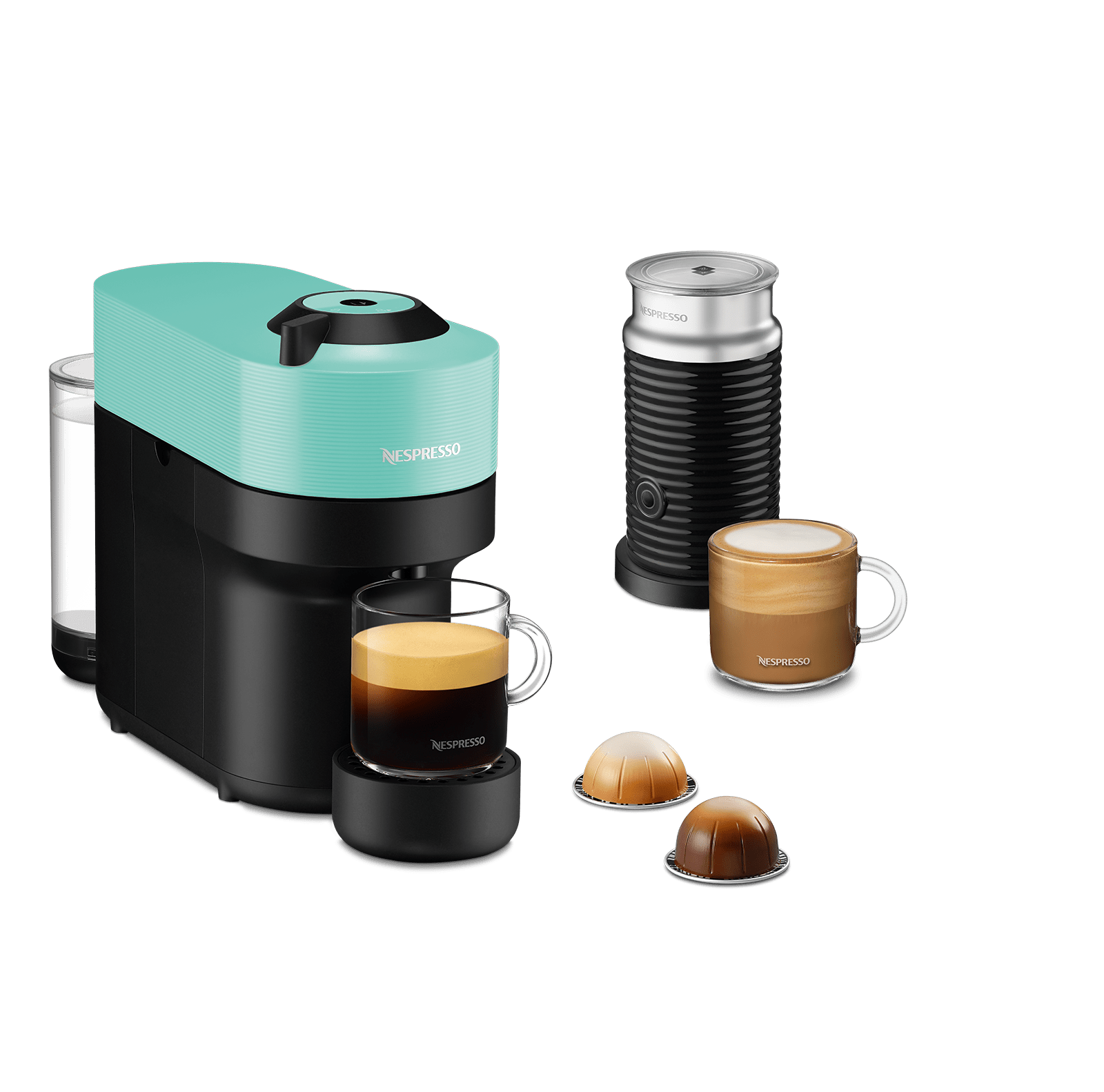 Nespresso Vertuo Pop Aqua Coffee Machine