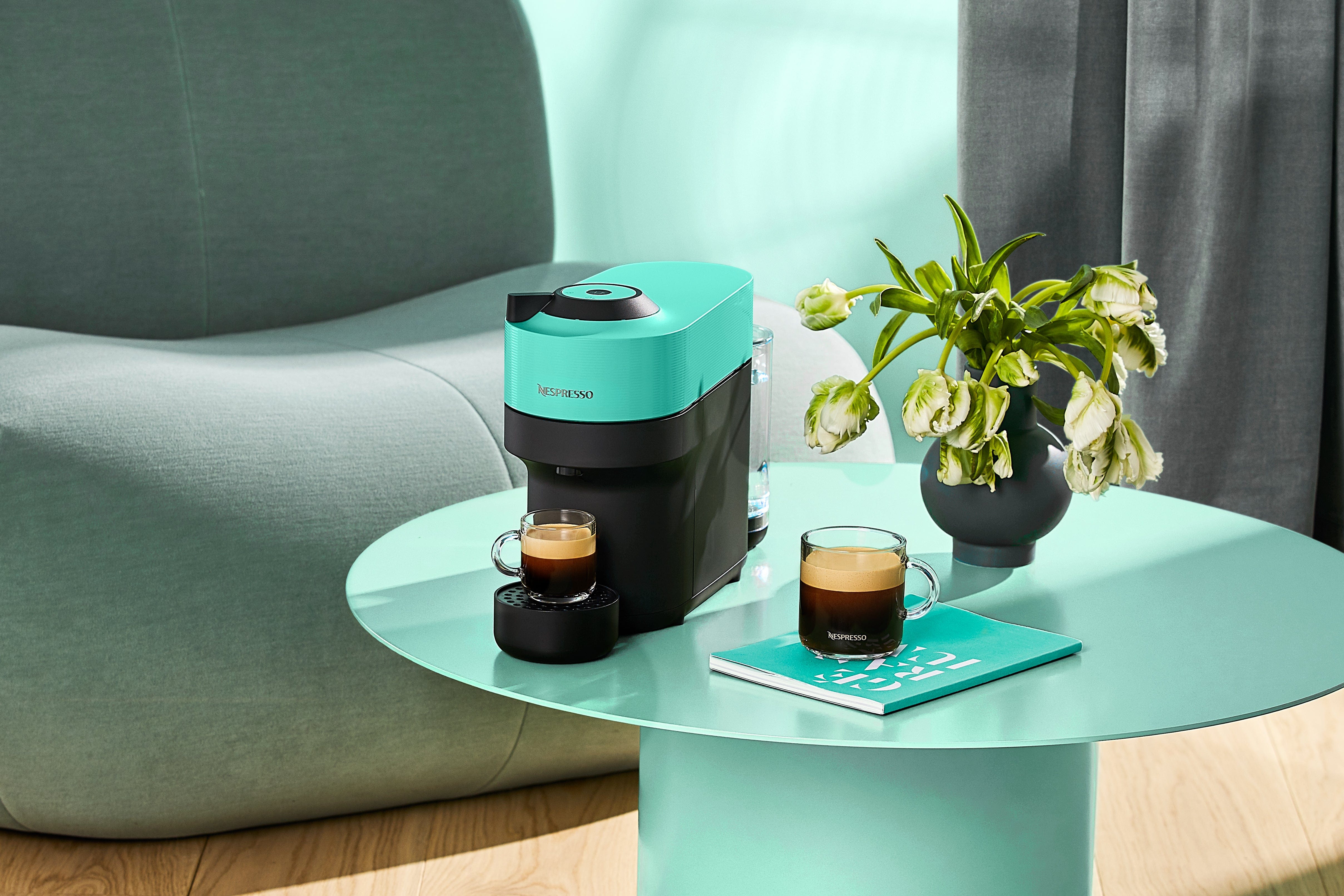 NESPRESSO Vertuo Pop Aqua Coffee Machine