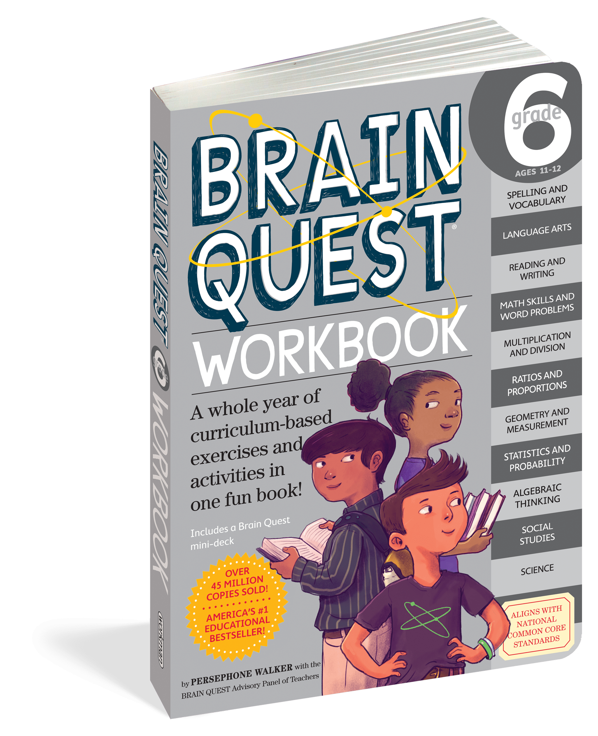 Brain Quest Workbook: Grade 6 - Jashanmal Home