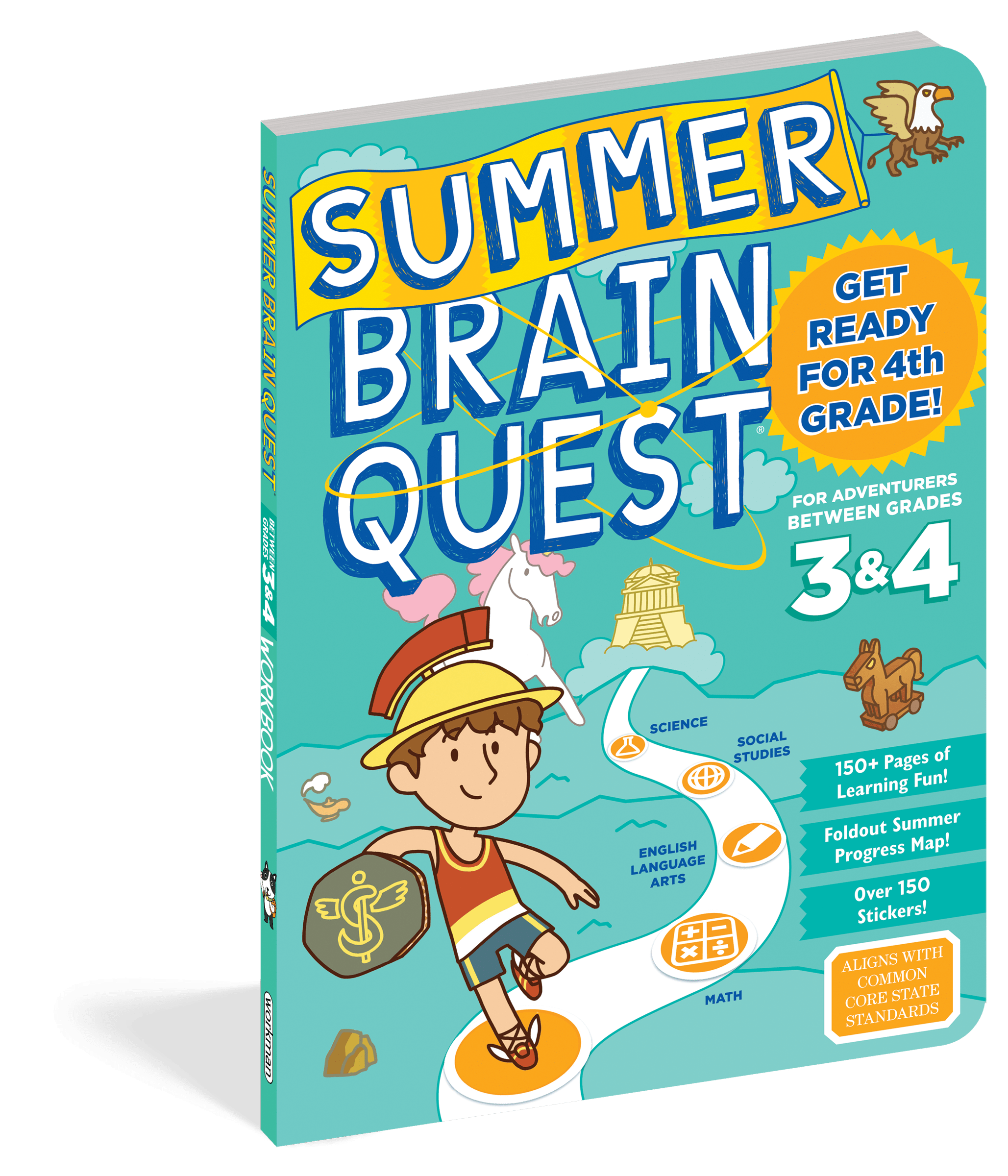 Summer Brain Quest: Between Grades 3 & 4 - Jashanmal Home