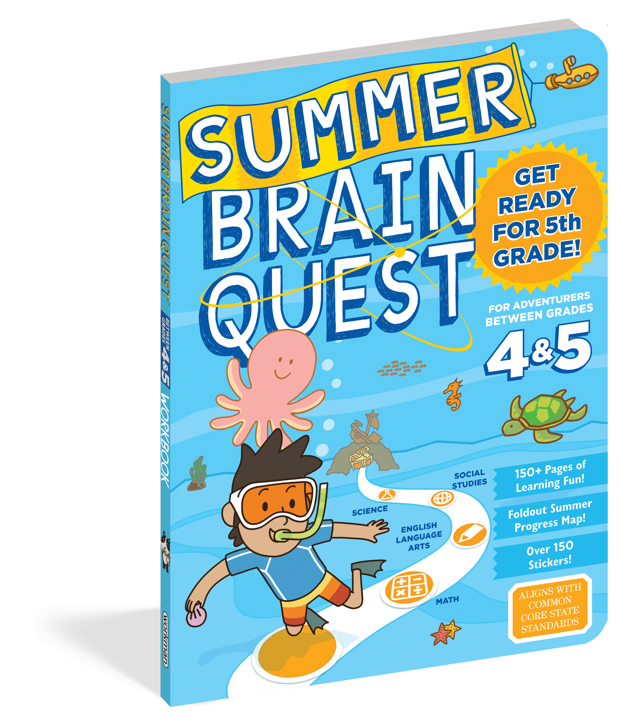 Summer Brain Quest: Between Grades 4 & 5 - Jashanmal Home