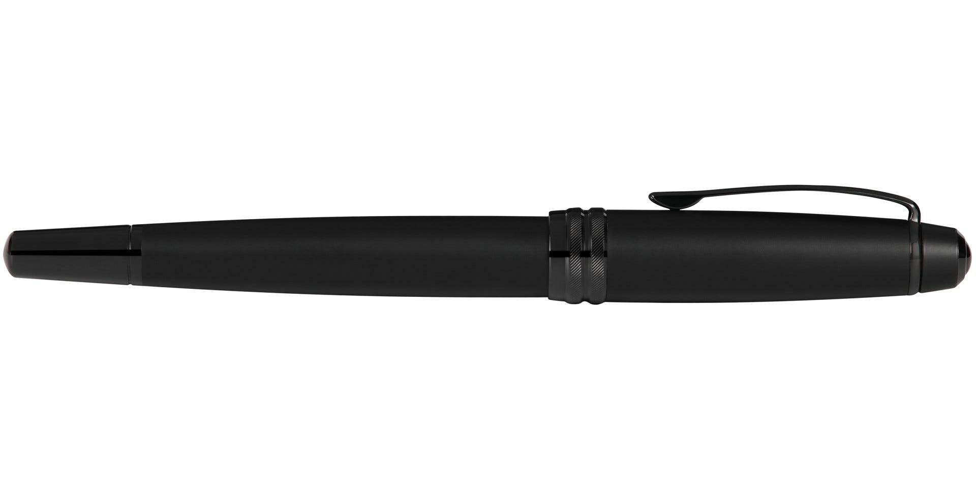 Cross Bailey Matte Black Lacquer Rollerball Pen - AT0455-19