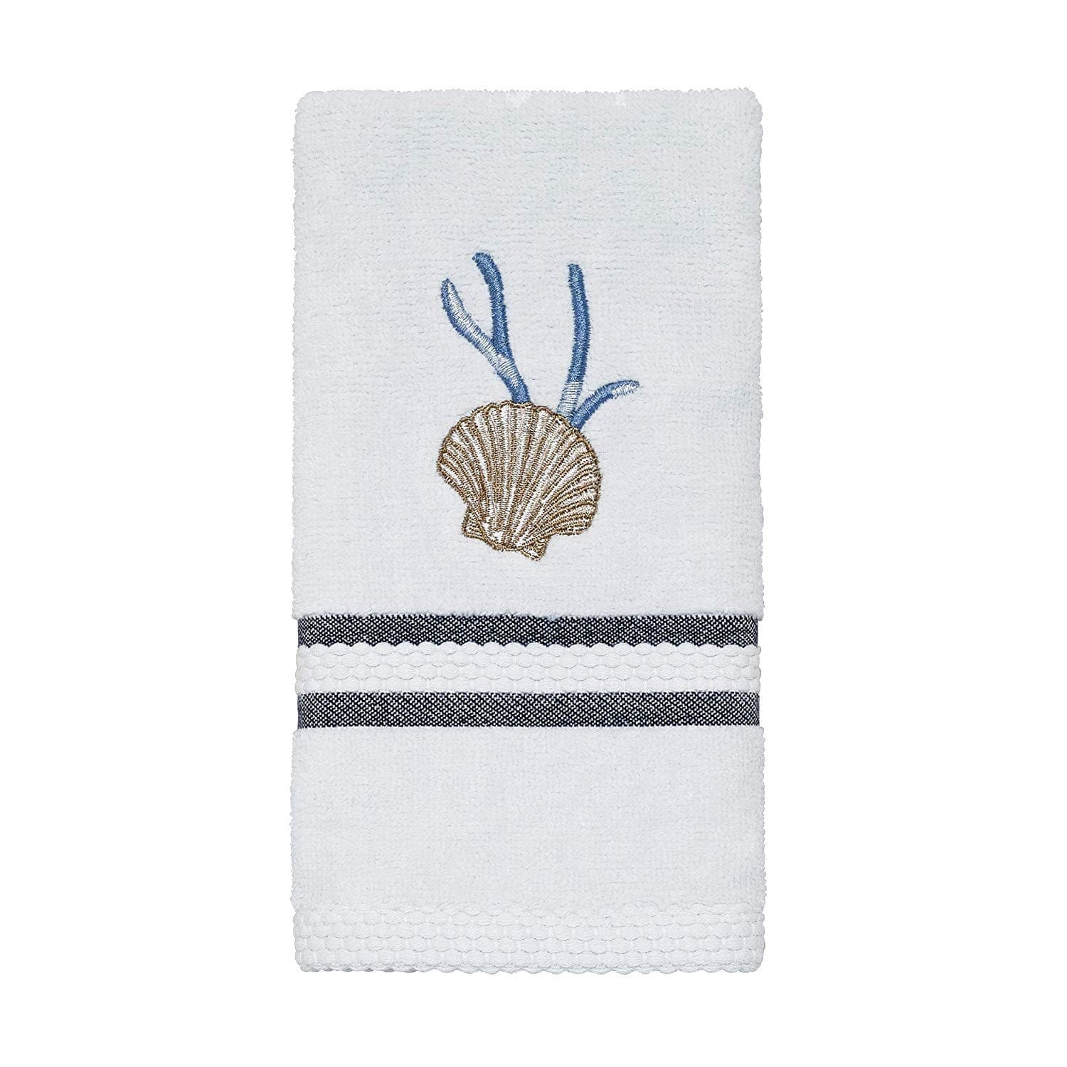 Avanti Blue Lagoon Fingertip Towel - Steel Blue - 036554 - Jashanmal Home