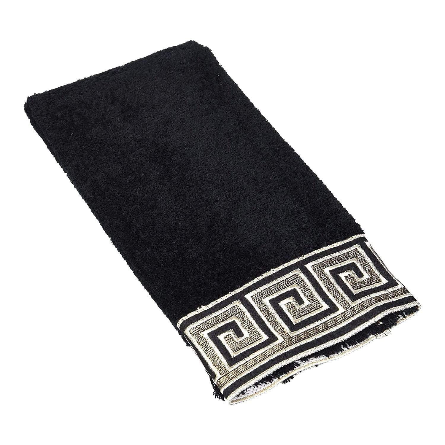 Avanti Eternity Hand Towel - Black - 36982 - Jashanmal Home