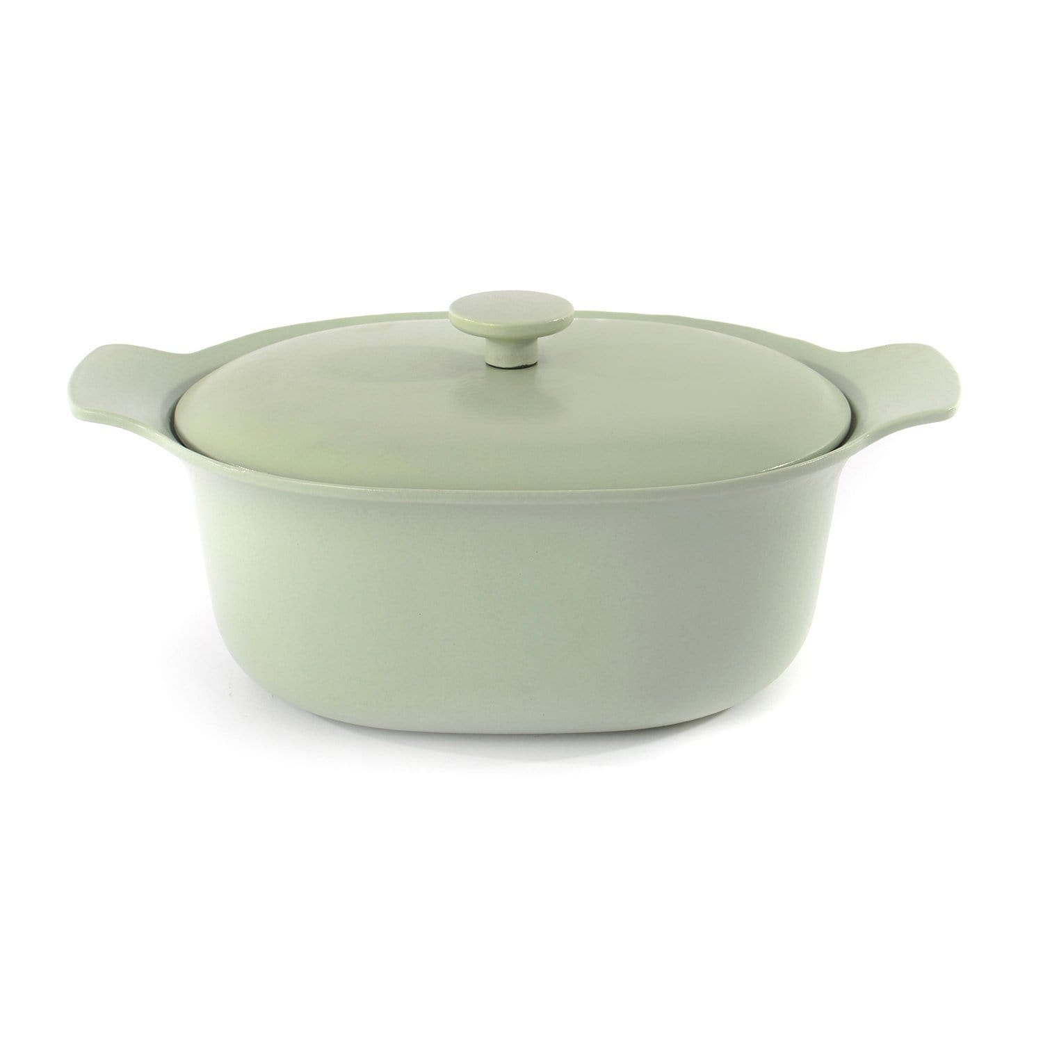 BergHOFF Ron Covered Oval Casserole - Light Green - 3900044 - Jashanmal Home