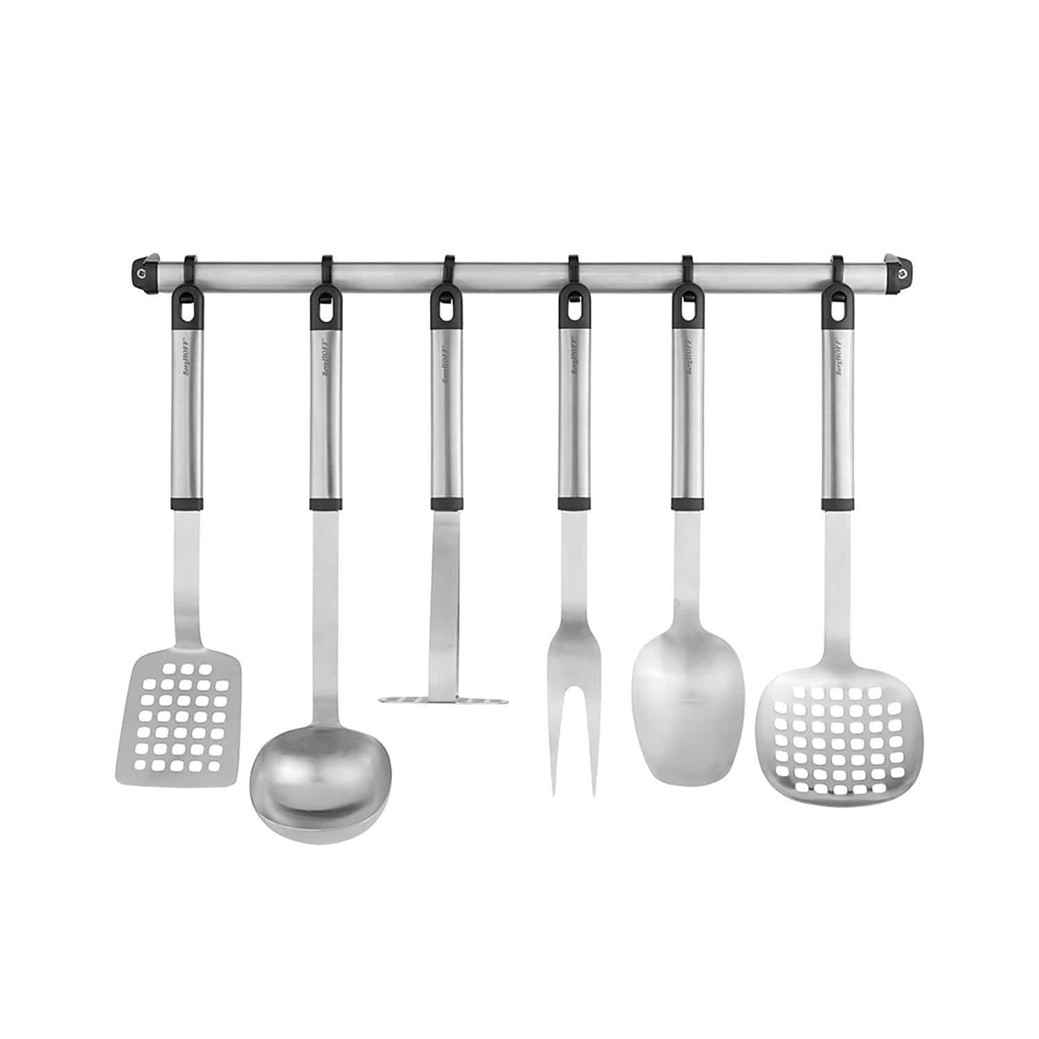 BergHOFF Essentials 8 Piece Kitchen Utensil Set - Silver - 1308055 - Jashanmal Home
